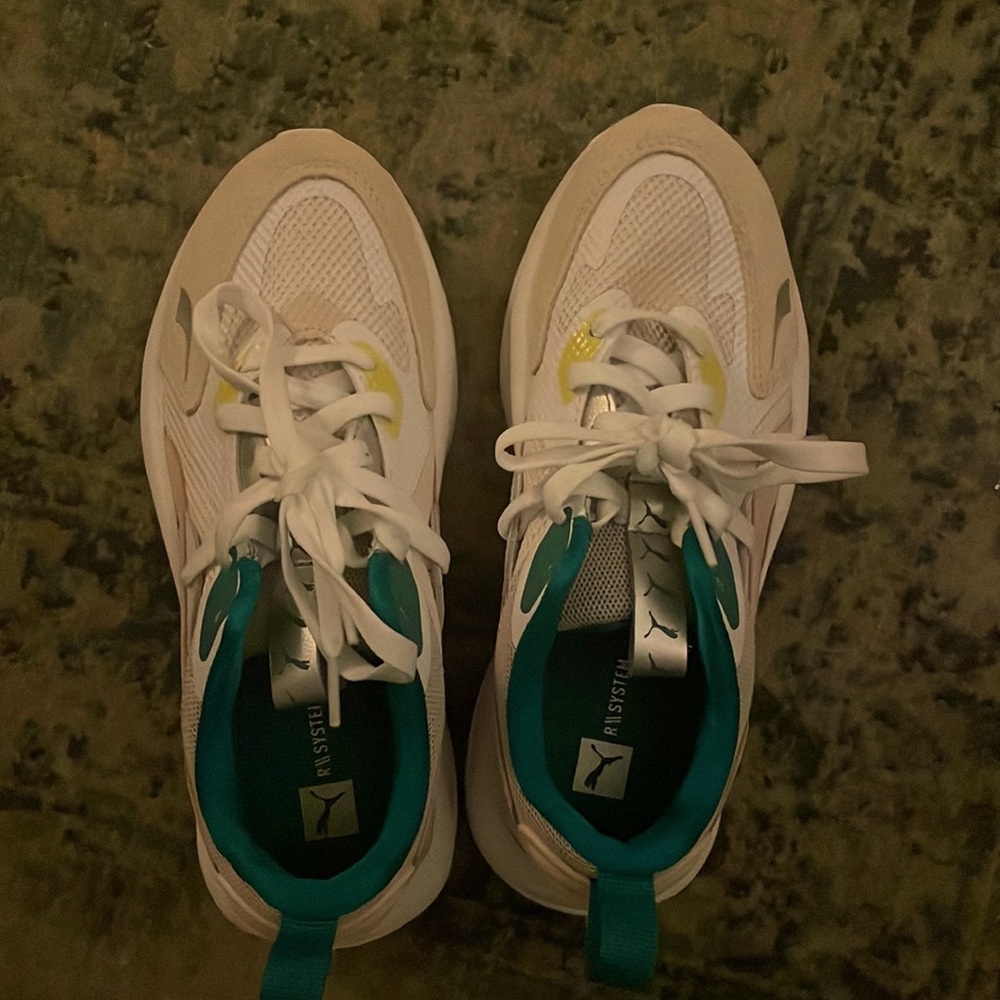 Puma shoes.